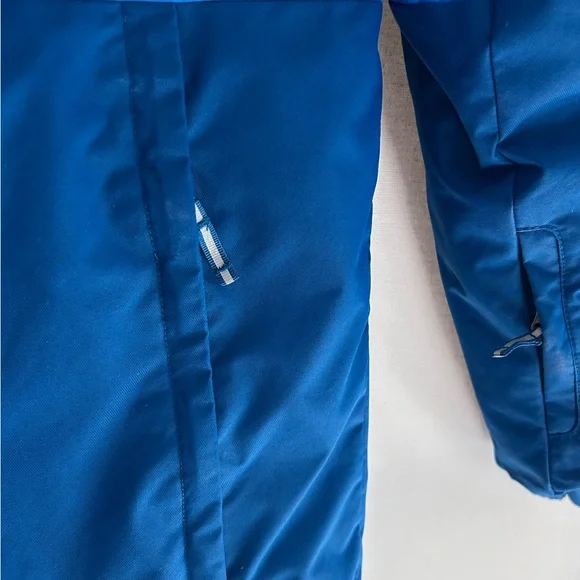 Columbia Kids Omni-Heat Blue Winter Jacket Outgrown Grow System Insulated Size L - Picture 7 of 10
